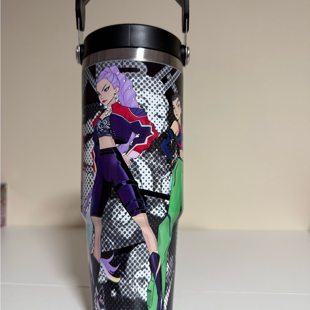 Stylish Character Tumbler with Handle